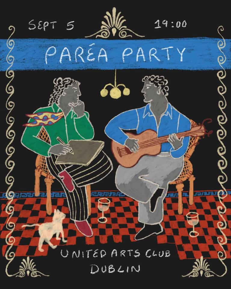 Event | PARÉA PARTY- Life Drawing and Live Music at The United Arts Club