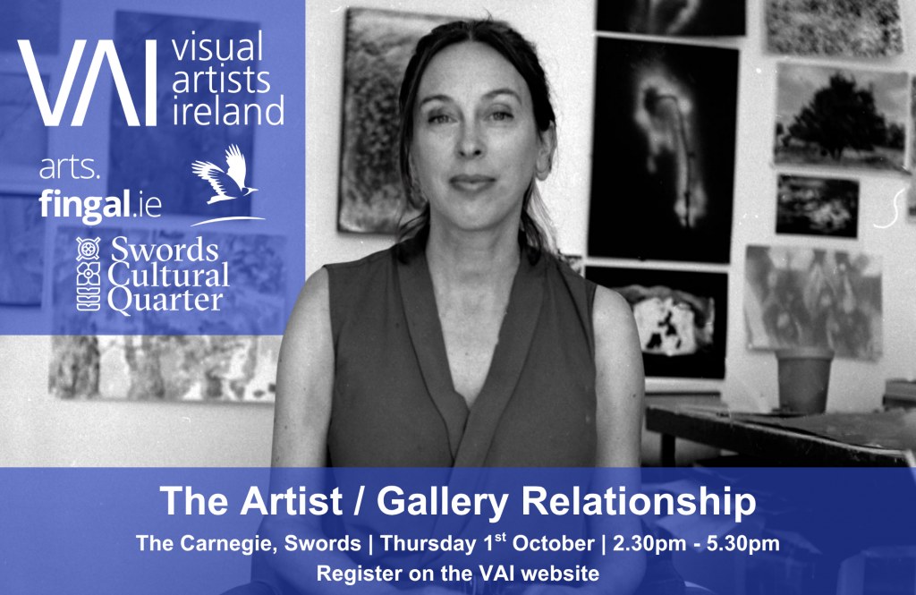 The Artist / Gallery Relationship- 1st October