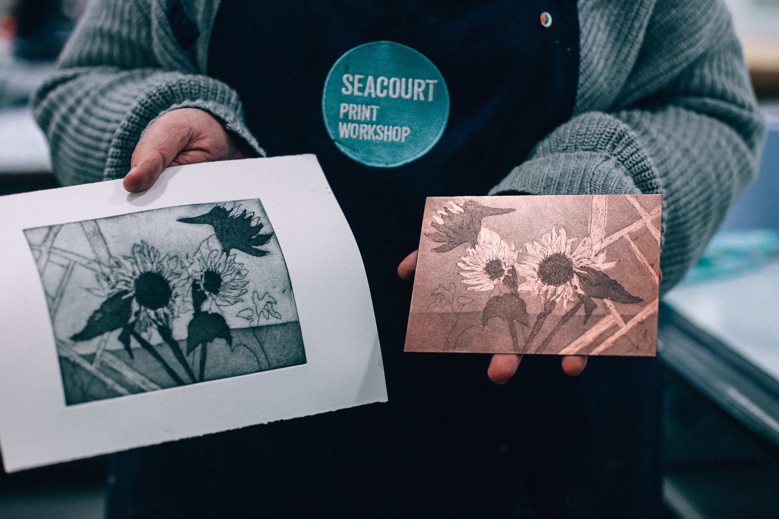 Workshop | Introduction to Copper Etching with Penny Brewill at Seacourt Print Workshop
