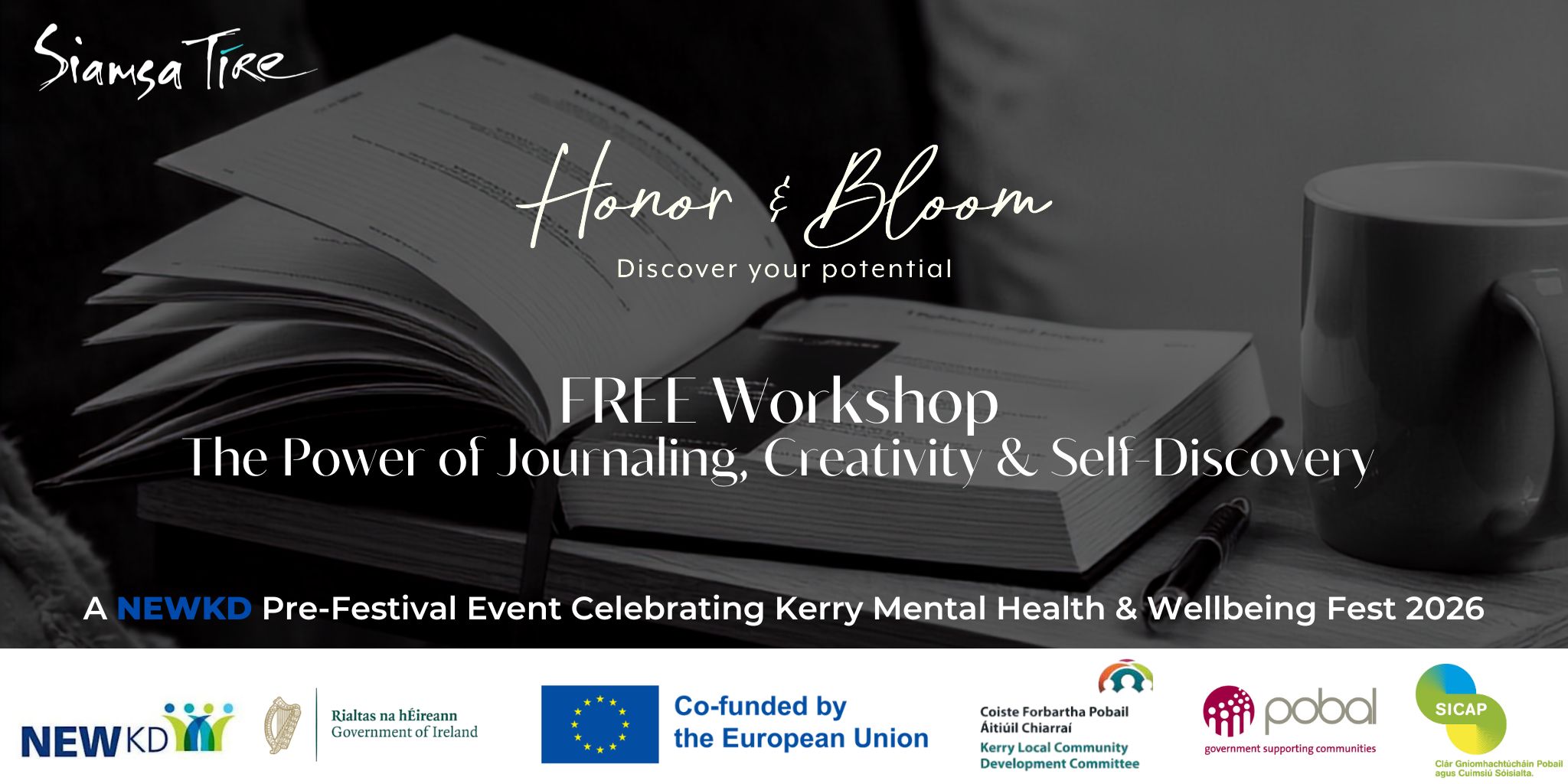 Event | Journaling, Creativity & Self-Discovery at Siamsa Tíre Theatre & Arts Centre