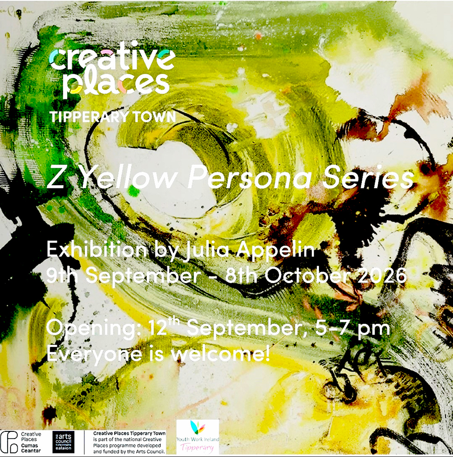 Z Yellow Persona Series | Julia Appelin at Creative Places Tipperary