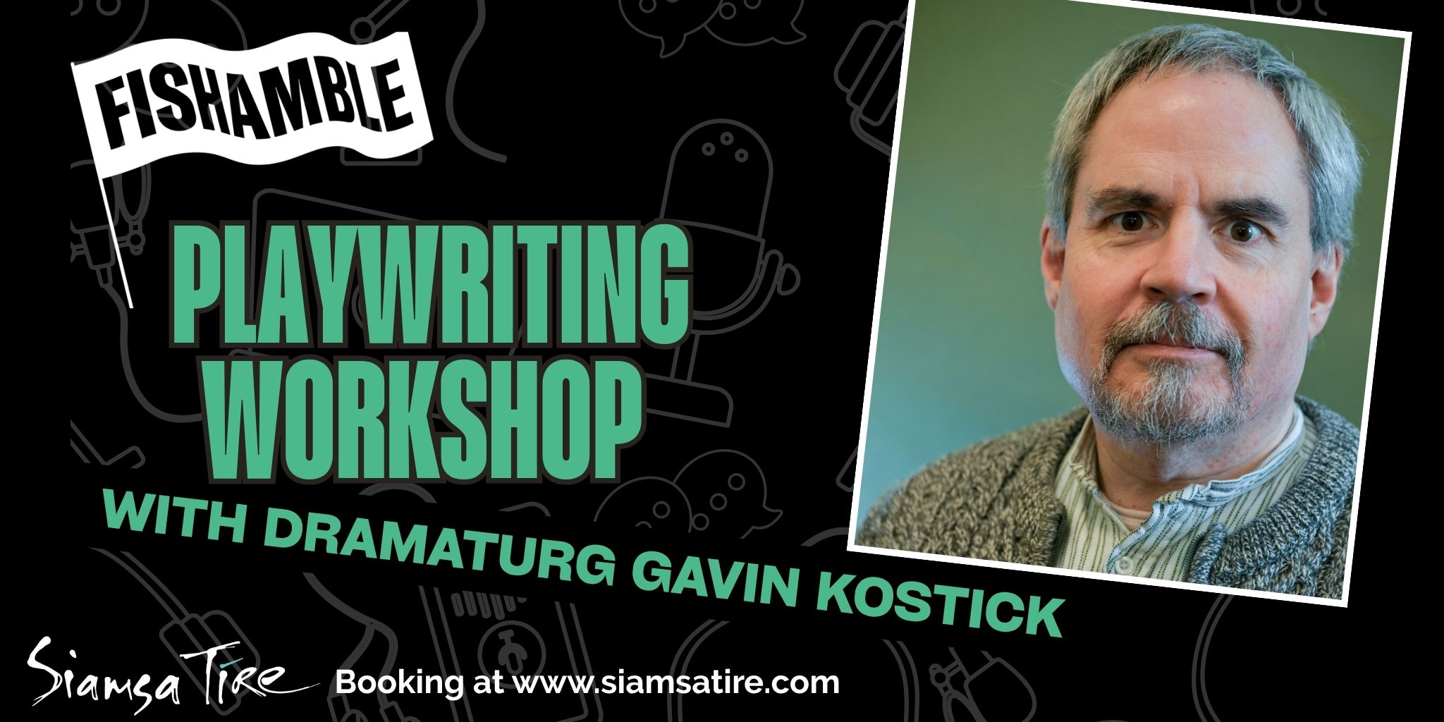 Event | Playwriting Workshop with Gavin Kostick from Fishamble at Siamsa Tíre Theatre and Arts Centre