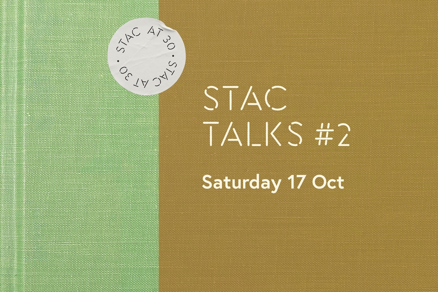 Talk | STAC Talks #2 at STAC Chapel