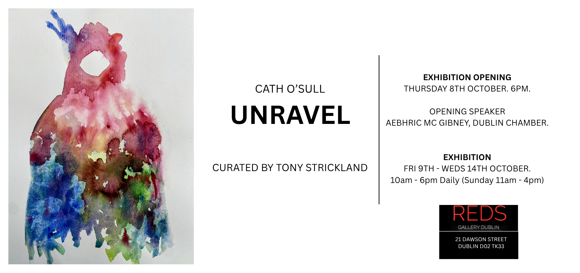 Unravel | Cath O'Sull at Reds Gallery Dublin