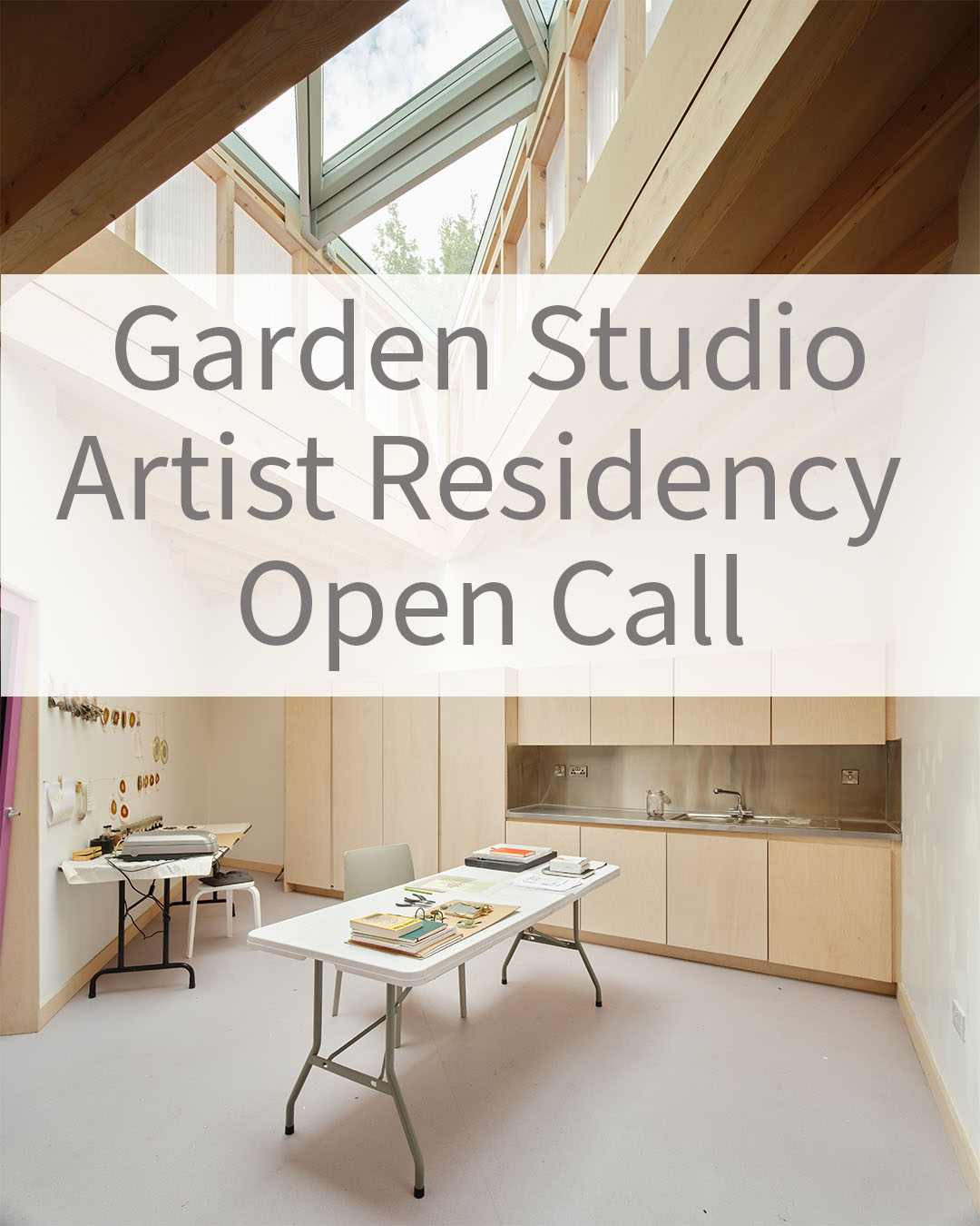 Open Call | Garden Studio One Month Residencies from the Butler Gallery
