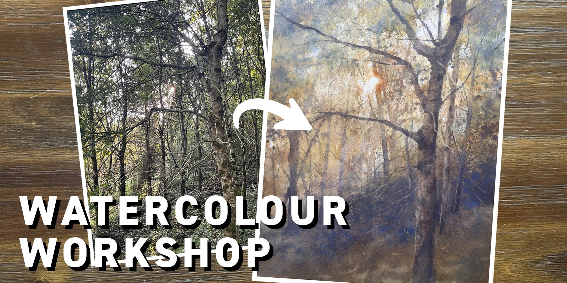 Workshop | Paint a Forest Scene in Watercolour with Kasper Zier at the United Arts Club